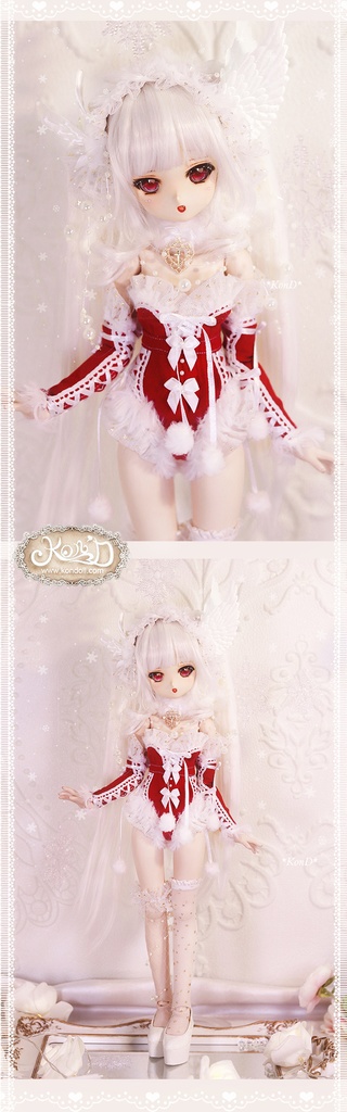 【Kon’D】MDD S胸/M胸/L胸・OB48・50・S胸/M胸/L胸 Holiday's Child 対応 ドール用お洋服セット(2021クリスマス限定)9点セット