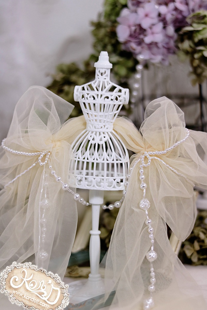 【Kon’D】OB22・OB24・アゾン1/6スケールSサイズ(EX CUTE)対応 ドール用お洋服セット(リュネビル刺繍)4点セット 【4セット限定】