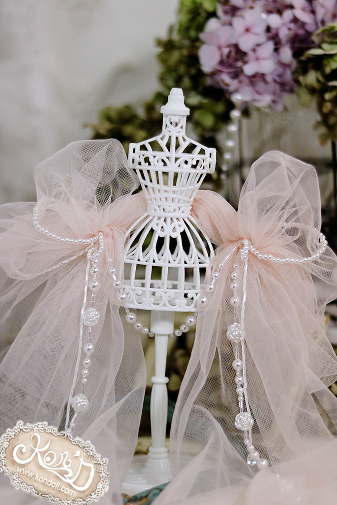 【Kon’D】OB22・OB24・アゾン1/6スケールSサイズ(EX CUTE)対応 ドール用お洋服セット(リュネビル刺繍)4点セット 【4セット限定】