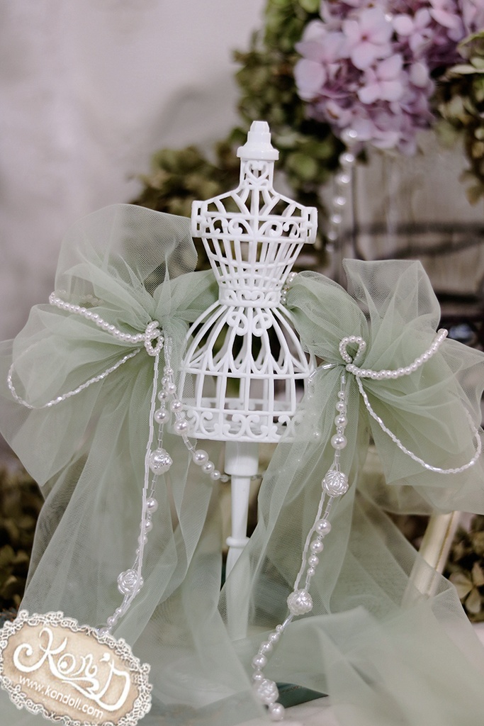 【Kon’D】OB22・OB24・アゾン1/6スケールSサイズ(EX CUTE)対応 ドール用お洋服セット(リュネビル刺繍)4点セット 【4セット限定】