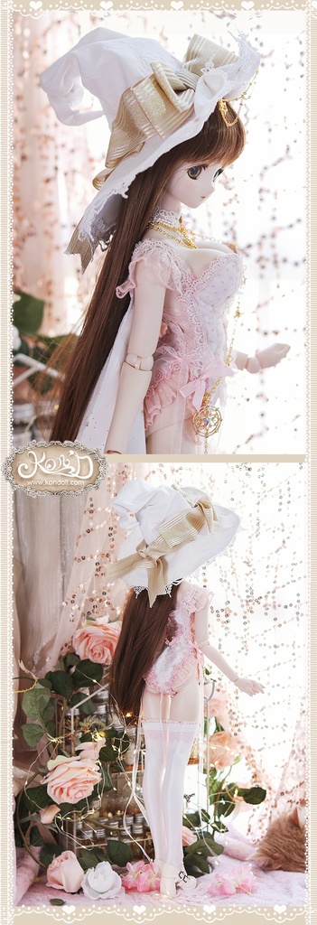 【Kon’D】DD dy 寄せ胸/L胸・DDIII・DDS・M/L/寄せ胸 バスト28cmまで対応 ドール用お洋服セット(Enchanter of stars星の魔法使い)11点セット