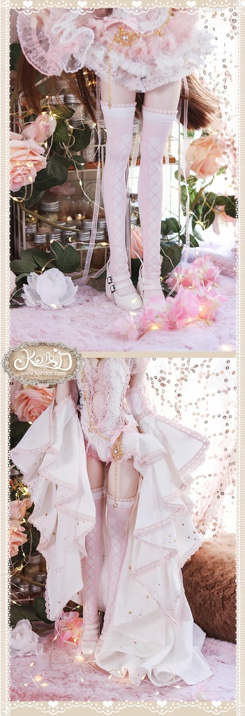 【Kon’D】DD dy 寄せ胸/L胸・DDIII・DDS・M/L/寄せ胸 バスト28cmまで対応 ドール用お洋服セット(Enchanter of stars星の魔法使い)11点セット