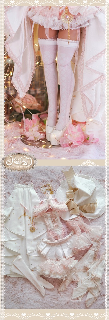 【Kon’D】MDD S胸/M胸/L胸・OB48・50・S胸/M胸/L胸 Holiday's Child 高さ44cmまで対応 ドール用お洋服セット(Enchanter of stars星の魔法使い)11点セット