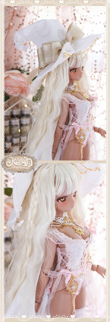 【Kon’D】MDD S胸/M胸/L胸・OB48・50・S胸/M胸/L胸 Holiday's Child 高さ44cmまで対応 ドール用お洋服セット(Enchanter of stars星の魔法使い)11点セット