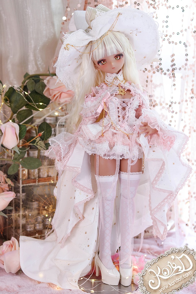 【Kon’D】MDD S胸/M胸/L胸・OB48・50・S胸/M胸/L胸 Holiday's Child 高さ44cmまで対応 ドール用お洋服セット(Enchanter of stars星の魔法使い)11点セット