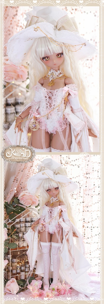 【Kon’D】MDD S胸/M胸/L胸・OB48・50・S胸/M胸/L胸 Holiday's Child 高さ44cmまで対応 ドール用お洋服セット(Enchanter of stars星の魔法使い)11点セット