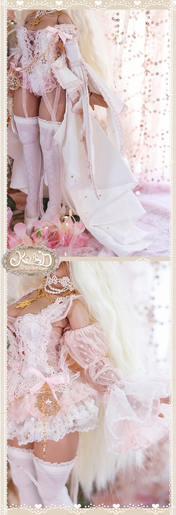 【Kon’D】MDD S胸/M胸/L胸・OB48・50・S胸/M胸/L胸 Holiday's Child 高さ44cmまで対応 ドール用お洋服セット(Enchanter of stars星の魔法使い)11点セット