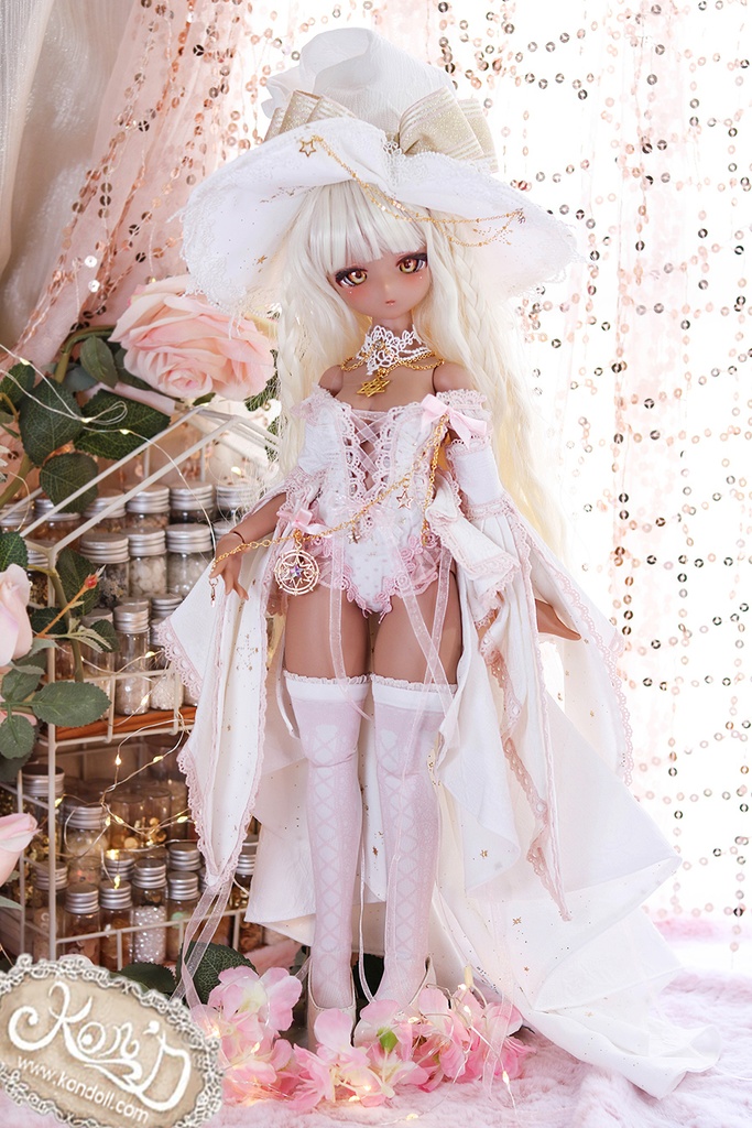 【Kon’D】MDD S胸/M胸/L胸・OB48・50・S胸/M胸/L胸 Holiday's Child 高さ44cmまで対応 ドール用お洋服セット(Enchanter of stars星の魔法使い)11点セット