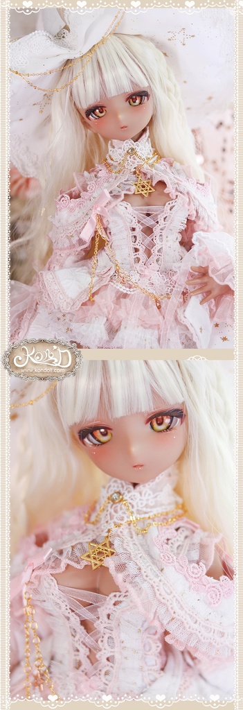 【Kon’D】MDD S胸/M胸/L胸・OB48・50・S胸/M胸/L胸 Holiday's Child 高さ44cmまで対応 ドール用お洋服セット(Enchanter of stars星の魔法使い)11点セット