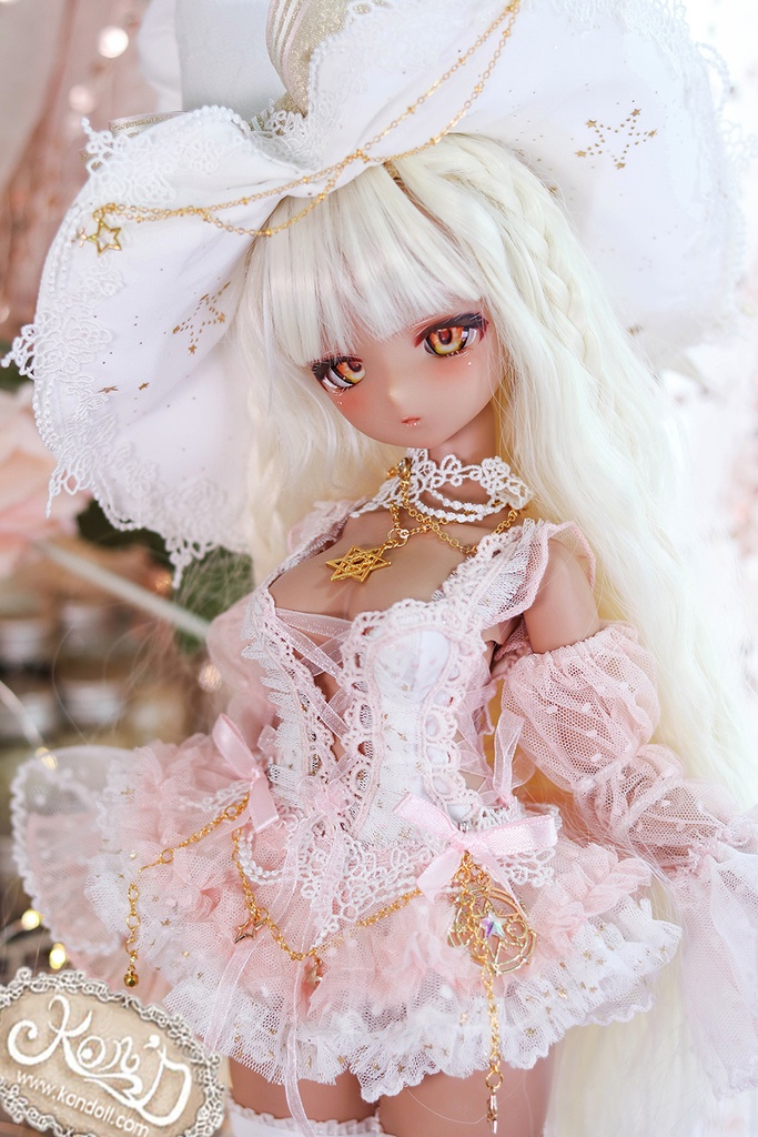 【Kon’D】MDD S胸/M胸/L胸・OB48・50・S胸/M胸/L胸 Holiday's Child 高さ44cmまで対応 ドール用お洋服セット(Enchanter of stars星の魔法使い)11点セット