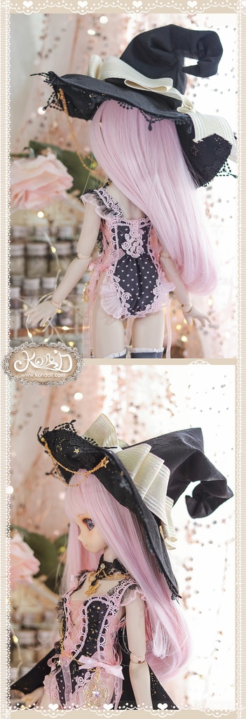 【Kon’D】MDD S胸/M胸/L胸・OB48・50・S胸/M胸/L胸 Holiday's Child 高さ44cmまで対応 ドール用お洋服セット(Enchanter of stars星の魔法使い)11点セット