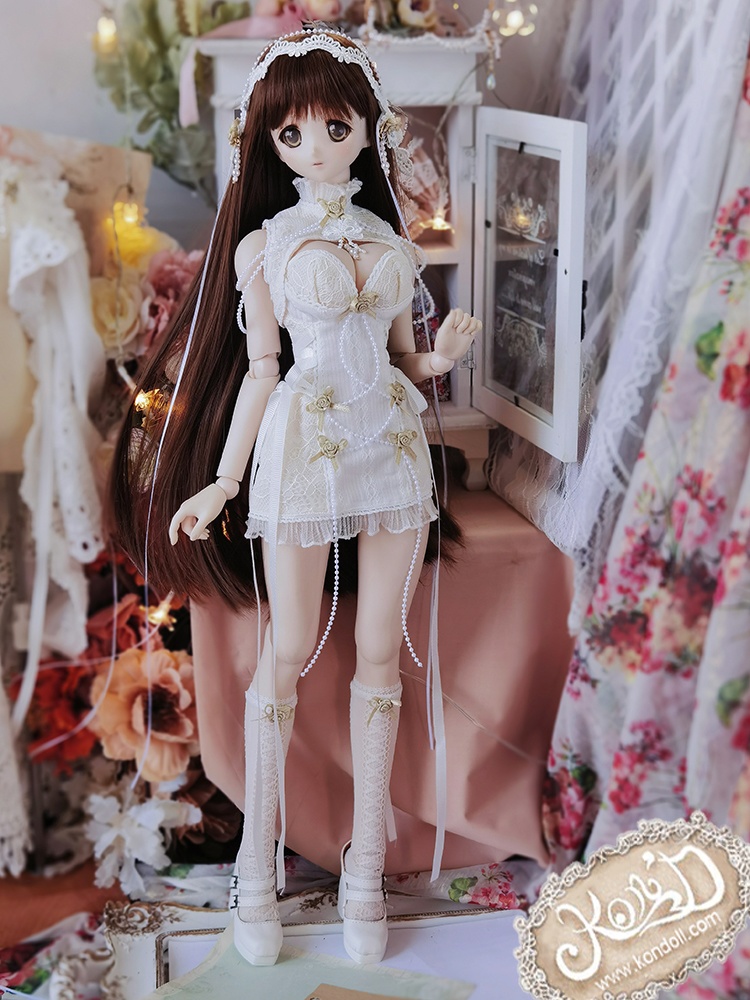 【Kon’D】DD dy 寄せ胸/L胸・DDIII・DDS・M/L/寄せ胸 バスト28cmまで対応 ドール用お洋服セット(gown快夢シリーズ)6点セット
