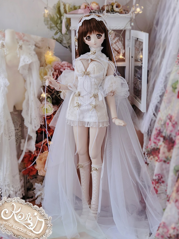 【Kon’D】DD dy 寄せ胸/L胸・DDIII・DDS・M/L/寄せ胸 バスト28cmまで対応 ドール用お洋服セット(gown快夢シリーズ)6点セット