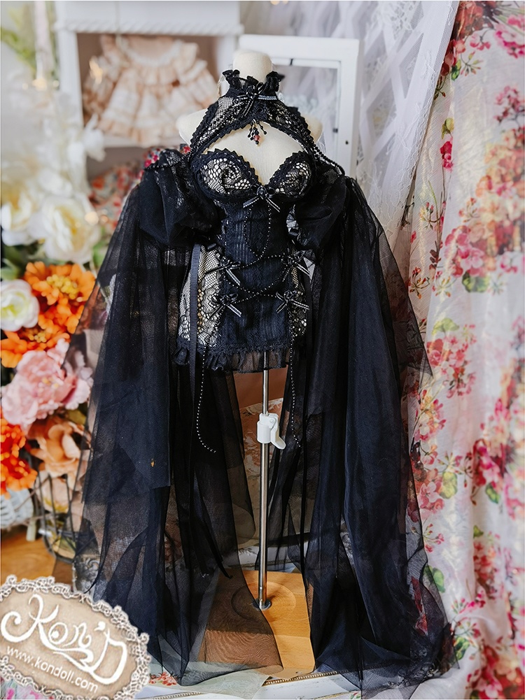 【Kon’D】DD dy 寄せ胸/L胸・DDIII・DDS・M/L/寄せ胸 バスト28cmまで対応 ドール用お洋服セット(gown快夢シリーズ)6点セット