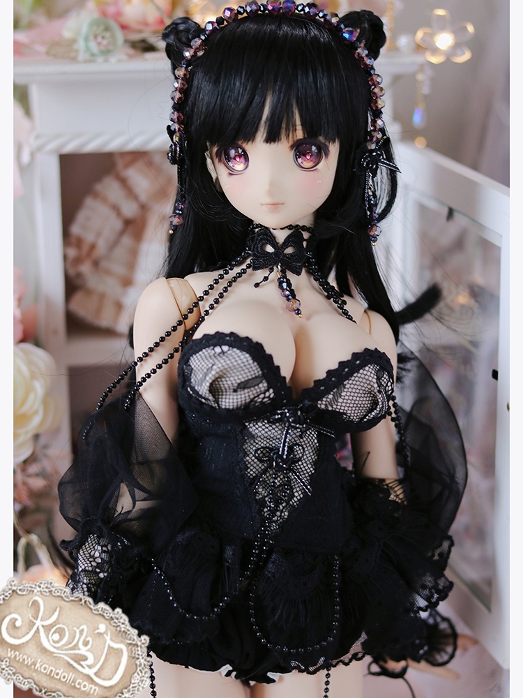 【Kon’D】DD dy 寄せ胸/L胸・DDIII・DDS・M/L/寄せ胸 バスト28cmまで対応 ドール用お洋服セット（パンプキンパンツ 快夢シリーズ）6点セット