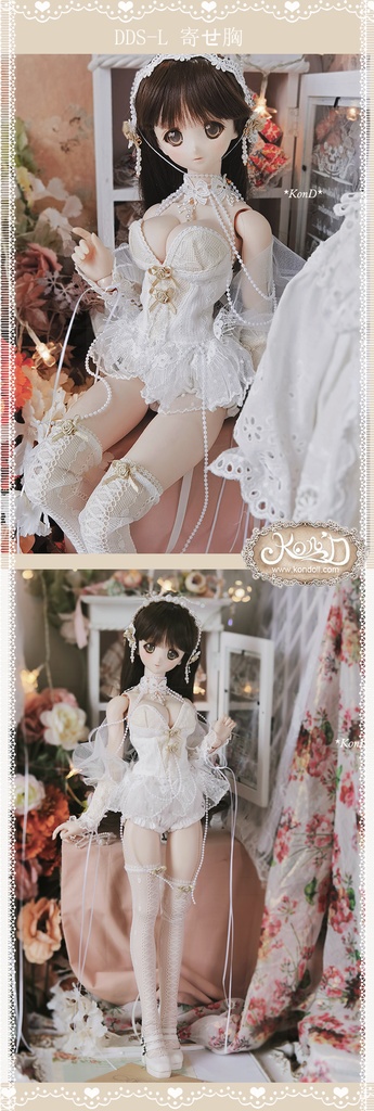 【Kon’D】DD dy 寄せ胸/L胸・DDIII・DDS・M/L/寄せ胸 バスト28cmまで対応 ドール用お洋服セット(パンプキンパンツ 快夢シリーズ)6点セット