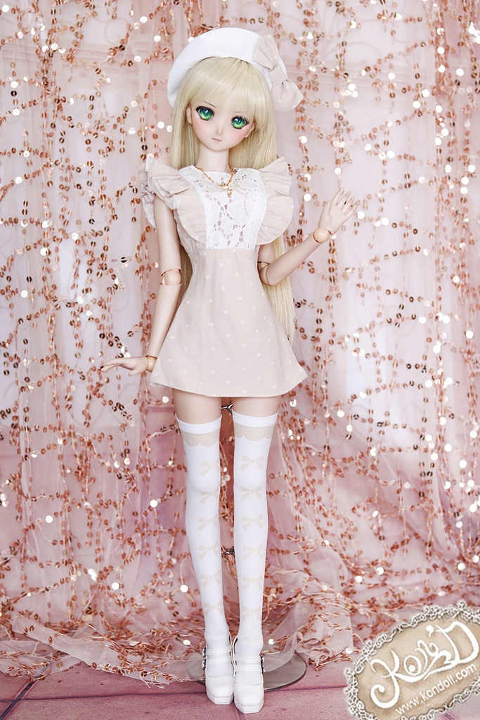 【Kon’D】DD dy 寄せ胸/L胸・DDIII・DDS・M/L/寄せ胸 バスト28cmまで対応 60cmのBJDドールまで対応 ドールドール用お洋服セット(ガールズクローゼット)6点セット