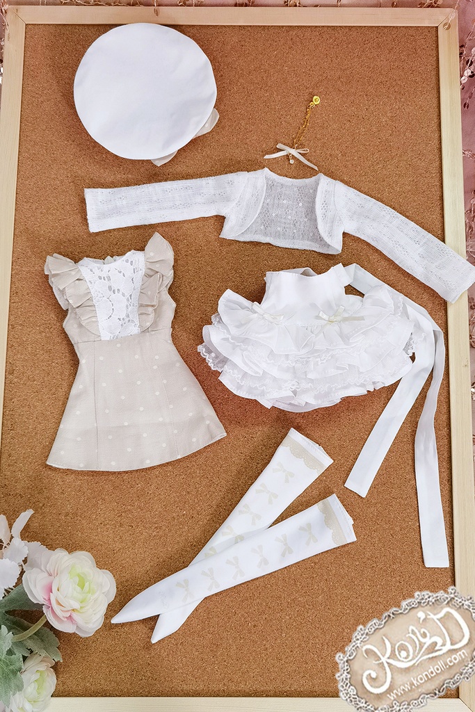 【Kon’D】MDD S胸/M胸/L胸・OB48・50・S胸/M胸/L胸 Holiday's Child 高さ44cmまで対応 ドール用お洋服セット(ガールズクローゼット)6点セット