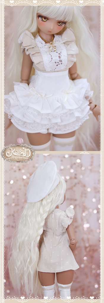 【Kon’D】MDD S胸/M胸/L胸・OB48・50・S胸/M胸/L胸 Holiday's Child 高さ44cmまで対応 ドール用お洋服セット(ガールズクローゼット)6点セット