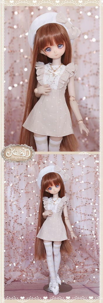 【Kon’D】MDD S胸/M胸/L胸・OB48・50・S胸/M胸/L胸 Holiday's Child 高さ44cmまで対応 ドール用お洋服セット(ガールズクローゼット)6点セット