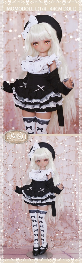 【Kon’D】MDD S胸/M胸/L胸・OB48・50・S胸/M胸/L胸 Holiday's Child 高さ44cmまで対応 ドール用お洋服セット(ガールズクローゼット)6点セット