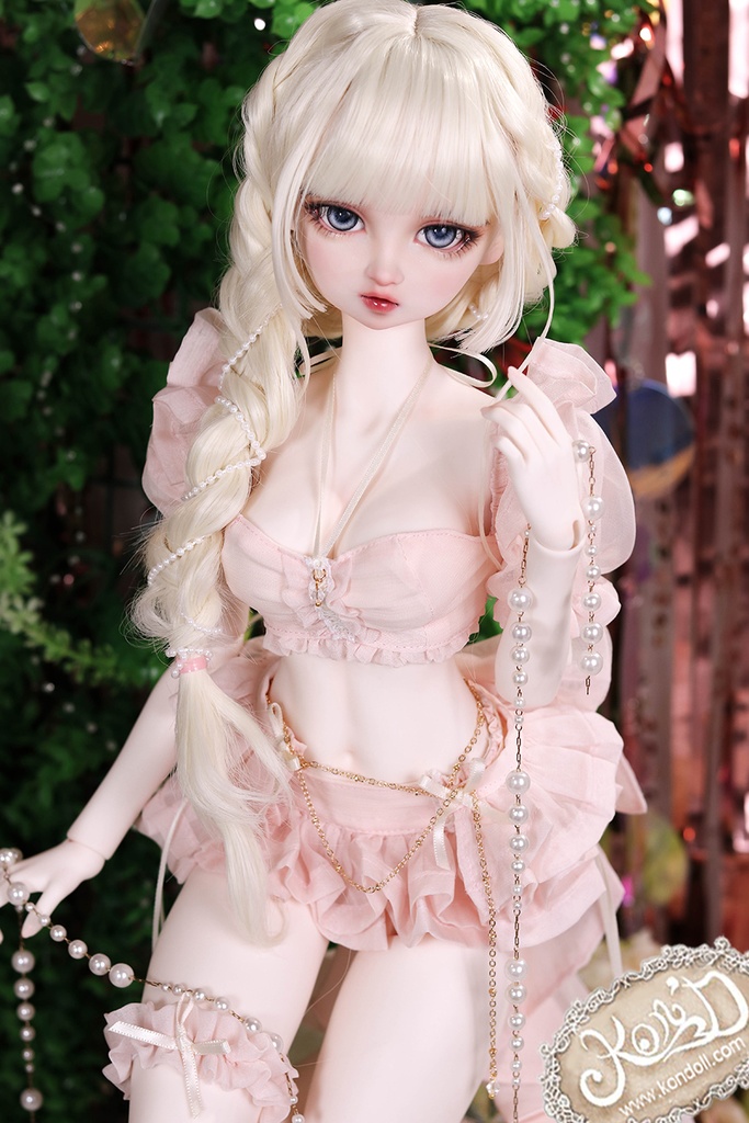 【Kon’D】DD dy寄せ胸/L胸・DDIII・DDS・M/L/寄せ胸 バスト24-28cｍまで対応 58-62cmのBJDドールまで対応 ドールドール用お洋服セット（逃走中のプリンセス）10点セット