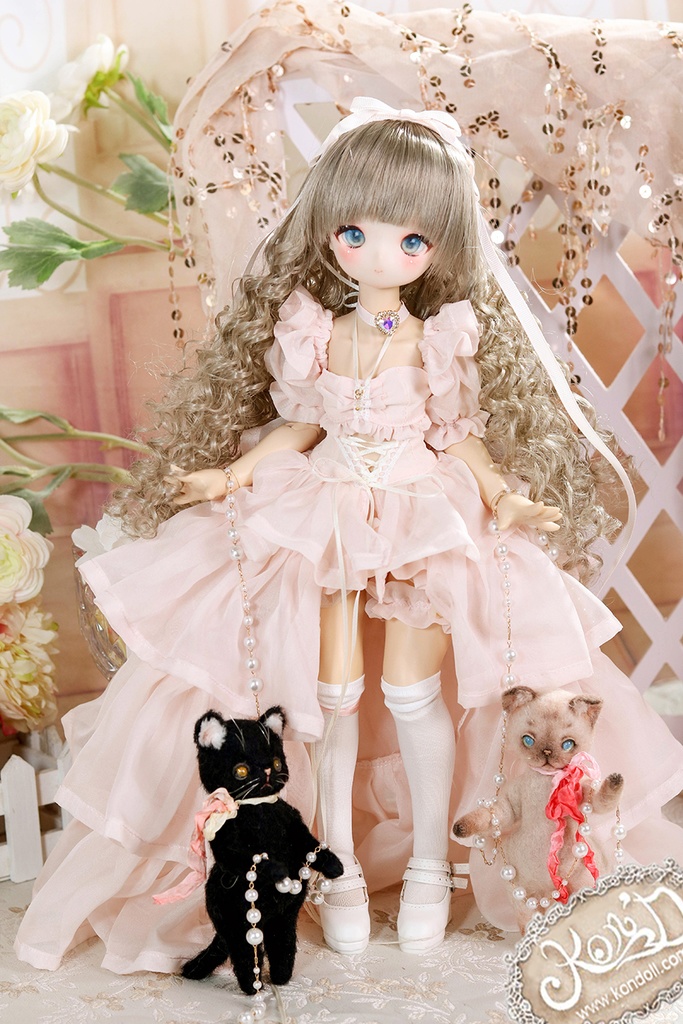【Kon’D】MDD S胸/M胸/L胸・OB48・50・S胸/M胸/L胸 Holiday's Child 高さ約44cmまで対応 KUMAKO 約40cmドール用お洋服セット（逃走中のプリンセス）10点セット