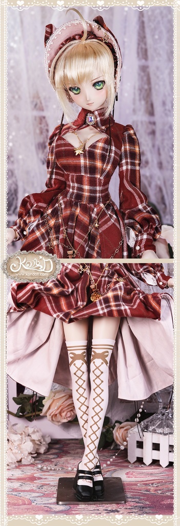 【数量限定】【Kon’D】DD dy寄せ胸/L胸・DDIII・DDS・M/L/寄せ胸 バスト26-28cmまで対応 60-62cmのBJD、SD16ドールまで対応ドール用お洋服セット(魔法見習い)10点セット