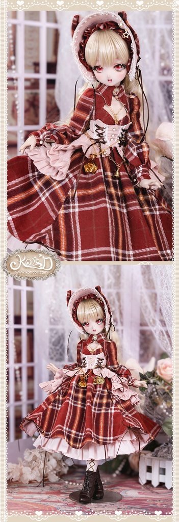 【数量限定】【Kon’D】MDD S胸/M胸/L胸・OB48・50・S胸/M胸/L胸 Holiday's Child 高さ約44cmまで対応 バスト20.5cmまで対応 ドール用お洋服セット(魔法見習い)10点セット