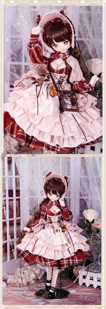 【数量限定】【Kon’D】MDD S胸/M胸/L胸・OB48・50・S胸/M胸/L胸 Holiday's Child 高さ約44cmまで対応 バスト20.5cmまで対応 ドール用お洋服セット(魔法見習い)10点セット