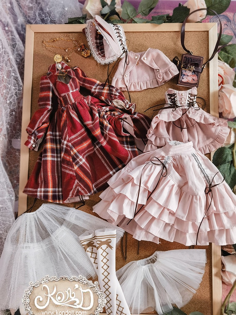 【数量限定】【Kon’D】MDD S胸/M胸/L胸・OB48・50・S胸/M胸/L胸 Holiday's Child 高さ約44cmまで対応 バスト20.5cmまで対応 ドール用お洋服セット(魔法見習い)10点セット