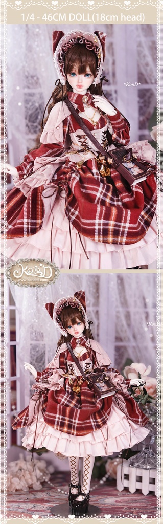 【数量限定】【Kon’D】MDD S胸/M胸/L胸・OB48・50・S胸/M胸/L胸 Holiday's Child 高さ約44cmまで対応 バスト20.5cmまで対応 ドール用お洋服セット(魔法見習い)10点セット