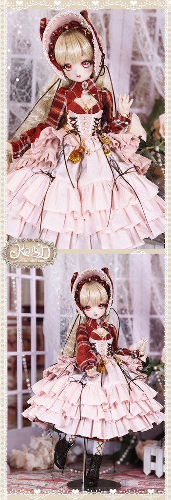 【数量限定】【Kon’D】MDD S胸/M胸/L胸・OB48・50・S胸/M胸/L胸 Holiday's Child 高さ約44cmまで対応 バスト20.5cmまで対応 ドール用お洋服セット(魔法見習い)10点セット