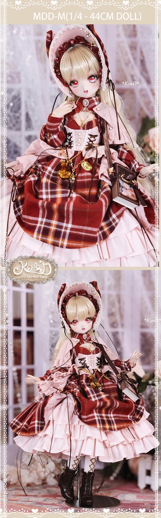 【数量限定】【Kon’D】MDD S胸/M胸/L胸・OB48・50・S胸/M胸/L胸 Holiday's Child 高さ約44cmまで対応 バスト20.5cmまで対応 ドール用お洋服セット(魔法見習い)10点セット