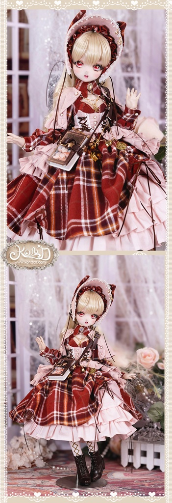 【数量限定】【Kon’D】MDD S胸/M胸/L胸・OB48・50・S胸/M胸/L胸 Holiday's Child 高さ約44cmまで対応 バスト20.5cmまで対応 ドール用お洋服セット(魔法見習い)10点セット