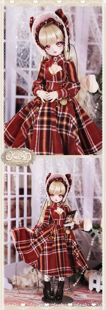 【数量限定】【Kon’D】MDD S胸/M胸/L胸・OB48・50・S胸/M胸/L胸 Holiday's Child 高さ約44cmまで対応 バスト20.5cmまで対応 ドール用お洋服セット(魔法見習い)10点セット
