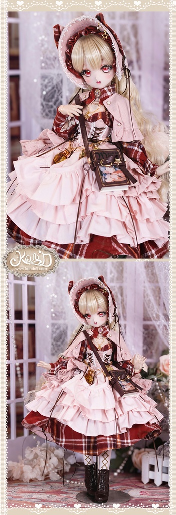 【数量限定】【Kon’D】MDD S胸/M胸/L胸・OB48・50・S胸/M胸/L胸 Holiday's Child 高さ約44cmまで対応 バスト20.5cmまで対応 ドール用お洋服セット(魔法見習い)10点セット