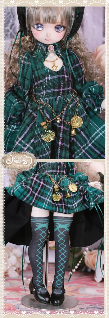 【数量限定】【Kon’D】Puyoo doll kumakoサイズ対応 高さ約40cmのドールまで対応 ドール用お洋服セット(魔法見習い)10点セット