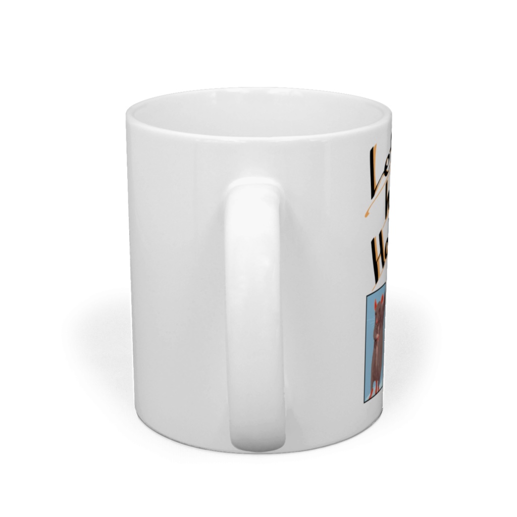 シロクマとラットのマグカップ