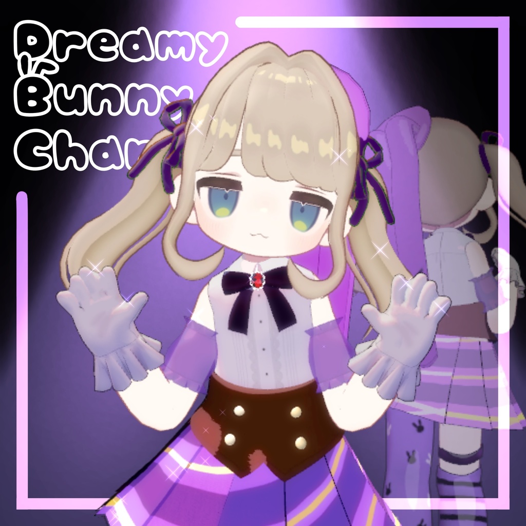 【3日間限定セール】Dreamy_Bunny_Charm【キプフェル対応】