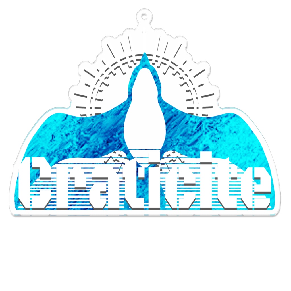 Craticite バンドロゴ アクリルキーホルダー