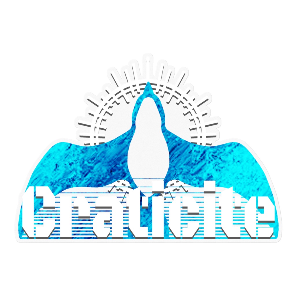 Craticite バンドロゴ ステッカー