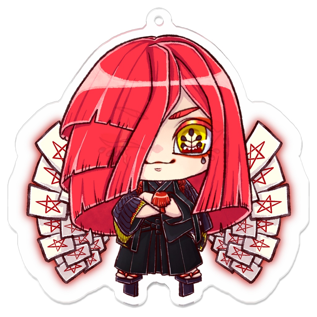 瑞不喰悟鳳 ミニキャラアクキー