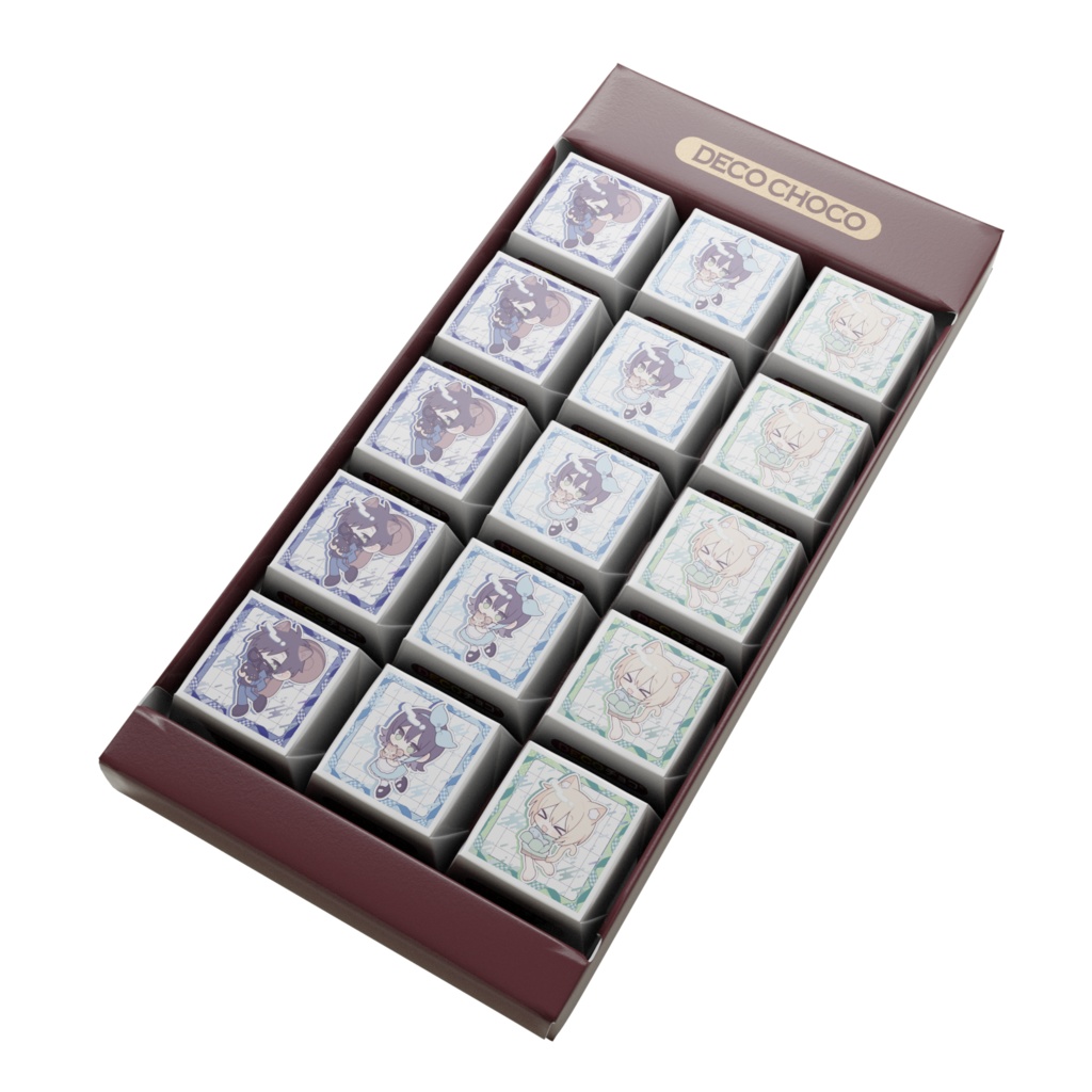 がんばるあなたにご褒美を！ほんわかDECOチョコレート