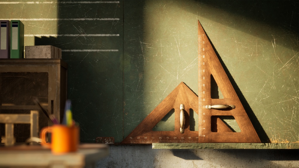 【無料】先生用の三角定規