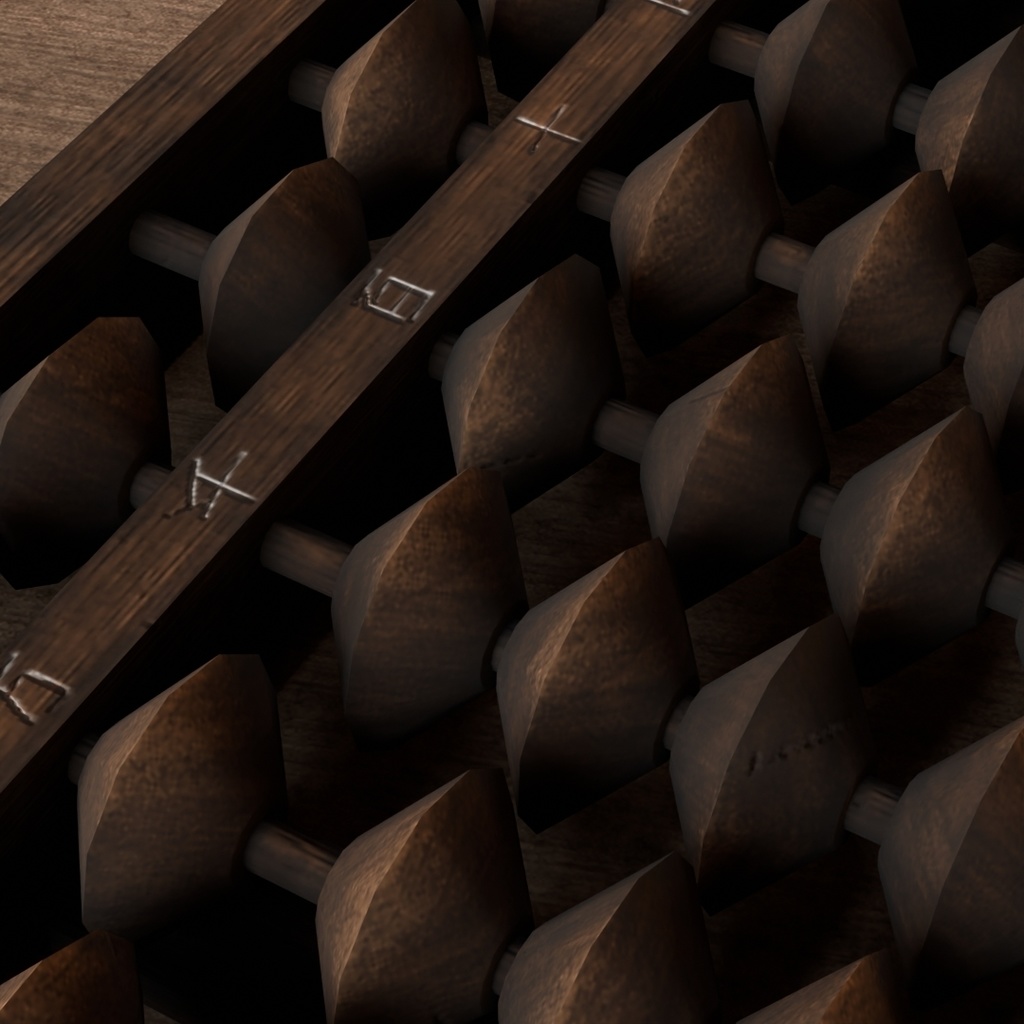 【無料】古いそろばん