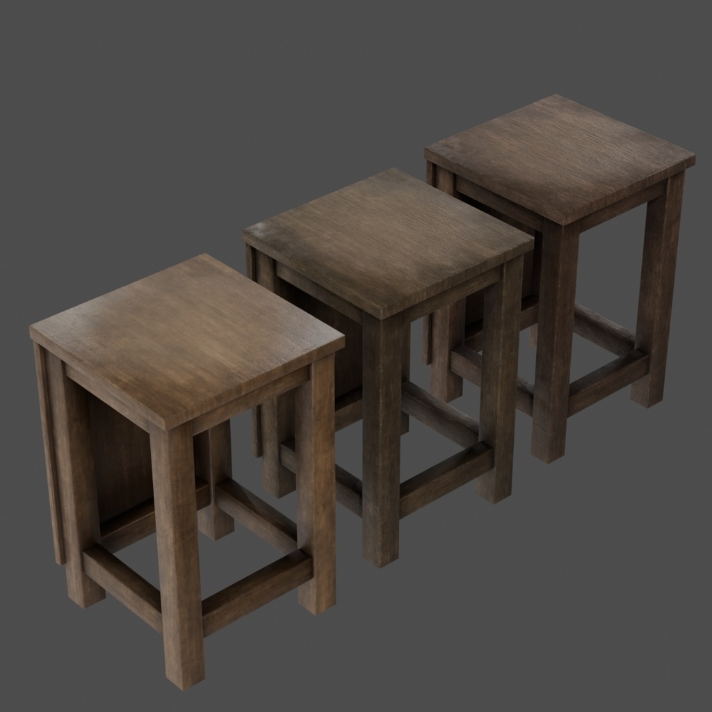 【無料】図工室のイス