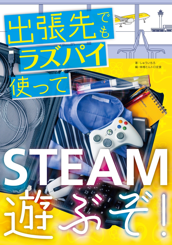 出張先でもラズパイ使ってSTEAM遊ぶぞ！