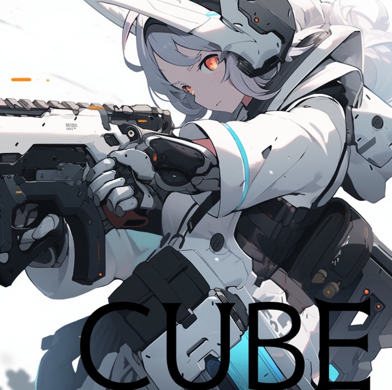¥0【フリーBGM】ガンガールが活躍しそうな戦闘曲【CUBE_ver2.0】