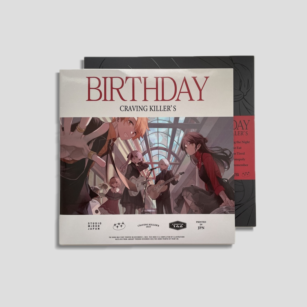 『BIRTHDAY』ILLUSTRATION BOOK SET